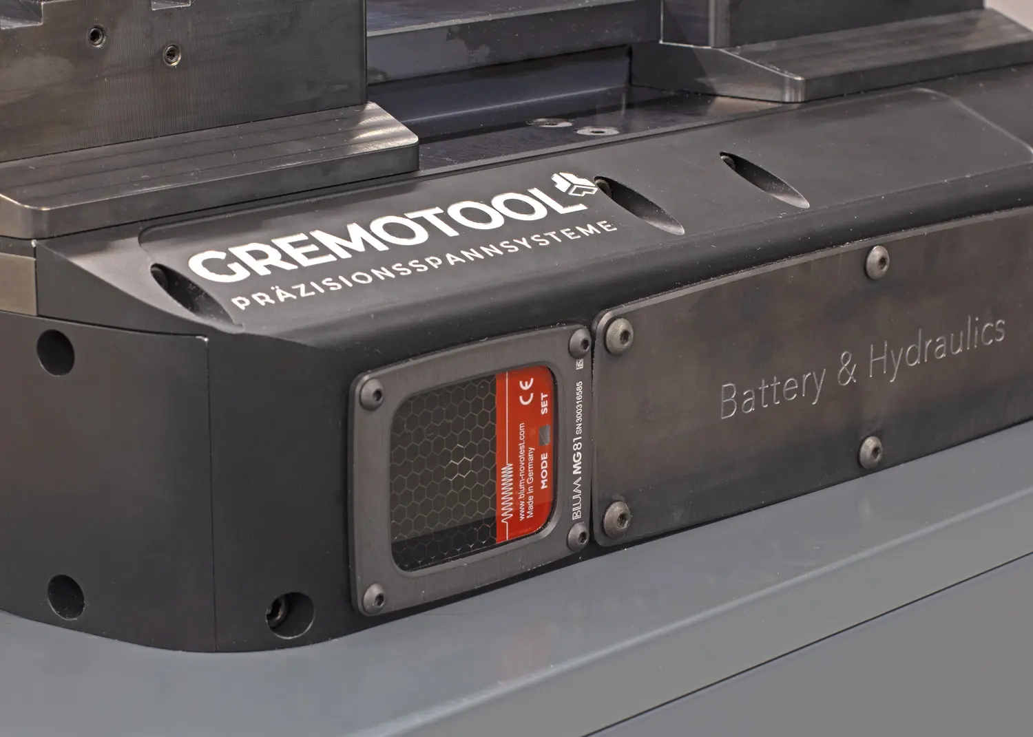 Integration in the clamping system