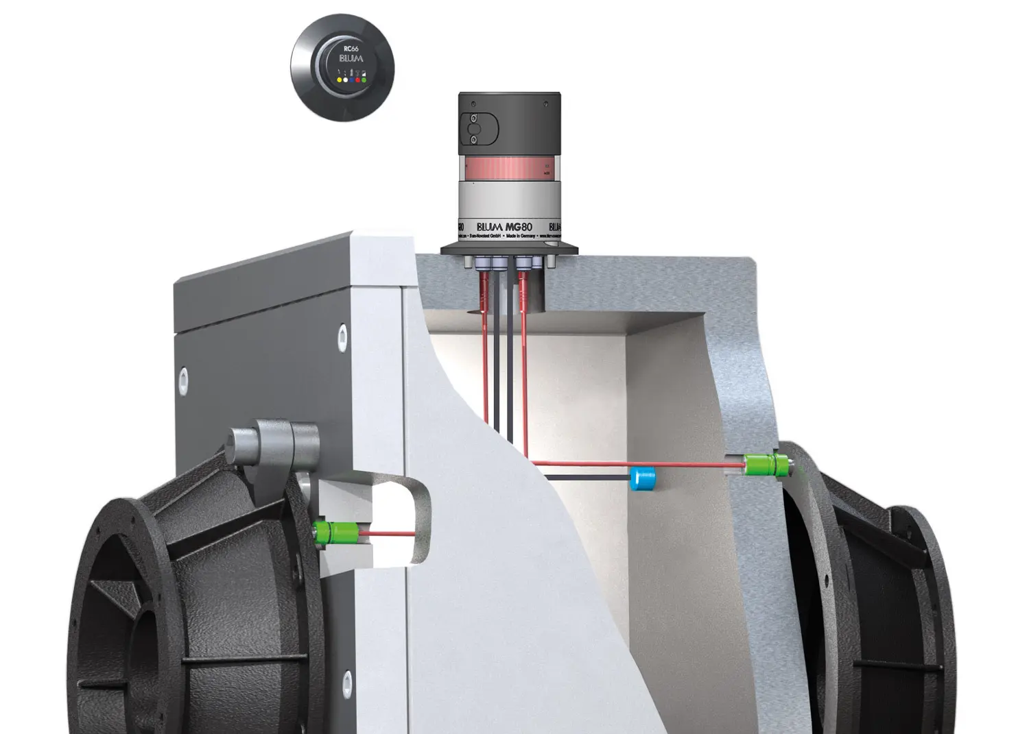 Mounting on clamping towers